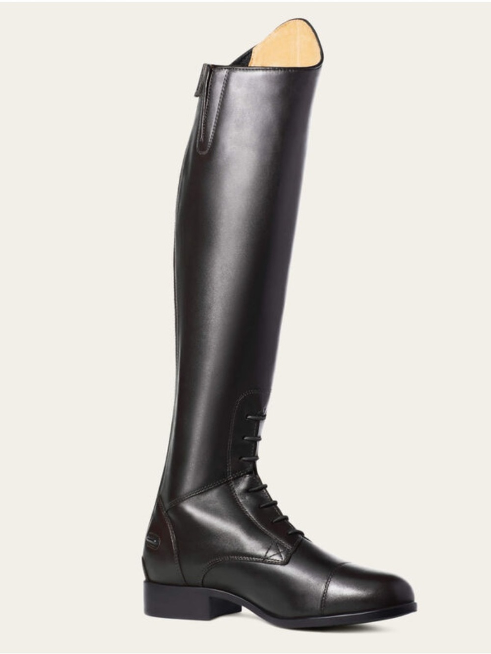 Ariat Heritage Contour II Field Zip Tall Riding Boots in Black - Picture 2 of 16